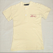 HTS-171【HAMATOLA!】Classic Henley Neck T-Shirts"Jumping Tiger"